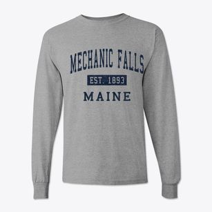 Mechanic Falls Maine Classic Established Classic Long Sleeve T-Shirt
