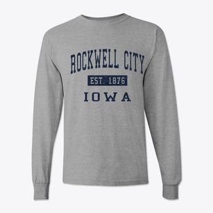 Rockwell City Iowa Classic Established Classic Long Sleeve T-Shirt