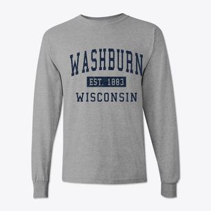 Washburn Wisconsin Classic Established Classic Long Sleeve T-Shirt