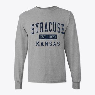 Syracuse Kansas Classic Established Classic Long Sleeve T-Shirt