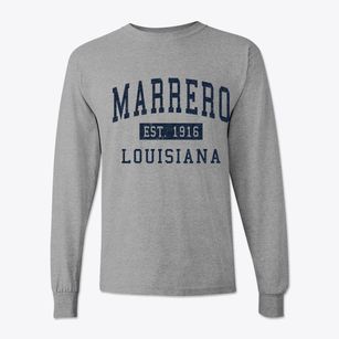 Marrero Louisiana Classic Established Classic Long Sleeve T-Shirt