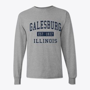 Galesburg Illinois Classic Established Classic Long Sleeve T-Shirt
