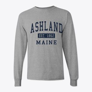 Ashland Maine Classic Established Classic Long Sleeve T-Shirt