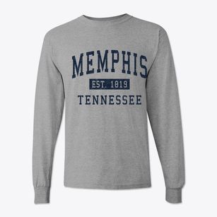 Memphis Tennessee Classic Established Classic Long Sleeve T-Shirt