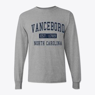 Vanceboro North Carolina Classic Established Classic Long Sleeve T-Shirt