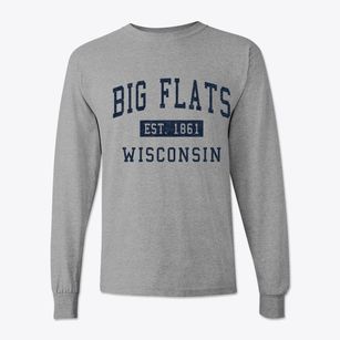 Big Flats Wisconsin Classic Established Classic Long Sleeve T-Shirt