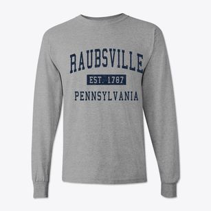 Raubsville Pennsylvania Classic Established Classic Long Sleeve T-Shirt