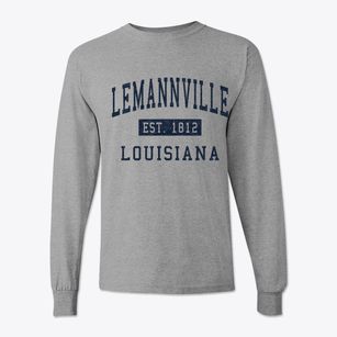 Lemannville Louisiana Classic Established Classic Long Sleeve T-Shirt