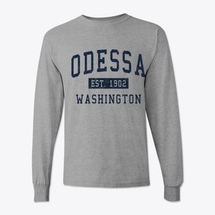 Odessa Washington Classic Established Classic Long Sleeve T-Shirt
