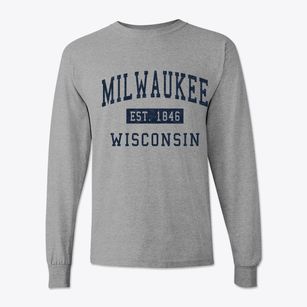 Milwaukee Wisconsin Classic Established Classic Long Sleeve T-Shirt