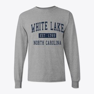 White Lake North Carolina Classic Established Classic Long Sleeve T-Shirt