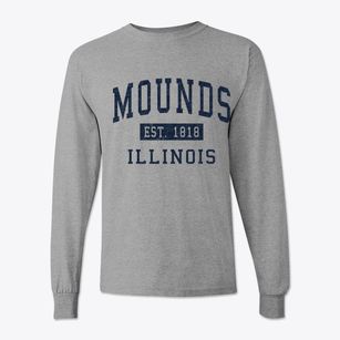Mounds Illinois Classic Established Classic Long Sleeve T-Shirt
