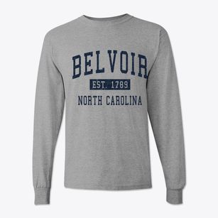 Belvoir North Carolina Classic Established Classic Long Sleeve T-Shirt
