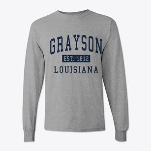 Grayson Louisiana Classic Established Classic Long Sleeve T-Shirt