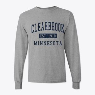 Clearbrook Minnesota Classic Established Classic Long Sleeve T-Shirt