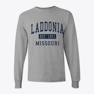 Laddonia Missouri Classic Established Classic Long Sleeve T-Shirt