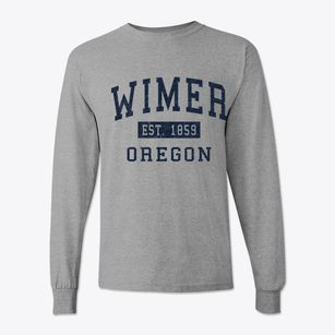 Wimer Oregon Classic Established Classic Long Sleeve T-Shirt