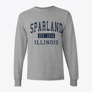 Sparland Illinois Classic Established Classic Long Sleeve T-Shirt