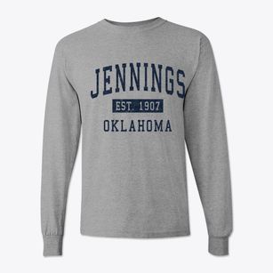 Jennings Oklahoma Classic Established Classic Long Sleeve T-Shirt