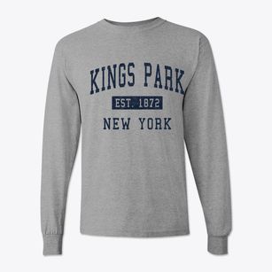 Kings Park New York Classic Established Classic Long Sleeve T-Shirt