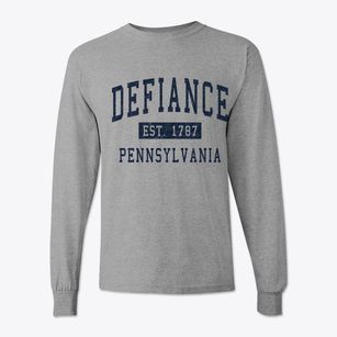 Defiance Pennsylvania Classic Established Classic Long Sleeve T-Shirt