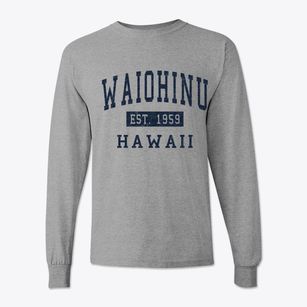 Waiohinu Hawaii Classic Established Classic Long Sleeve T-Shirt