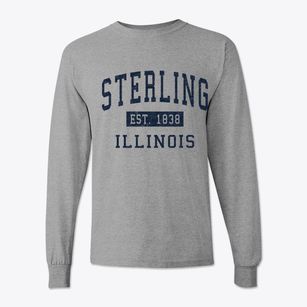 Sterling Illinois Classic Established Classic Long Sleeve T-Shirt
