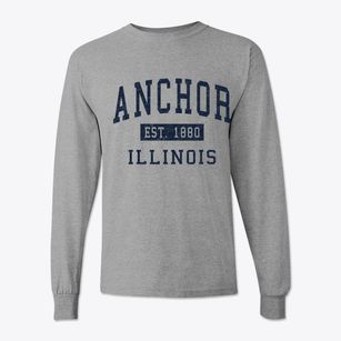 Anchor Illinois Classic Established Classic Long Sleeve T-Shirt