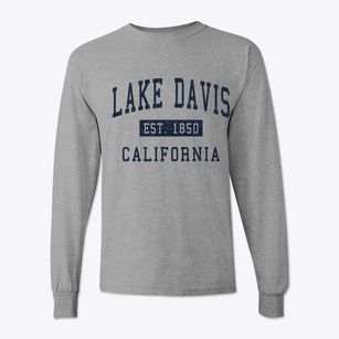 Lake Davis California Classic Established Classic Long Sleeve T-Shirt
