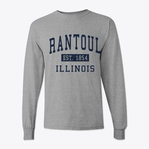 Rantoul Illinois Classic Established Classic Long Sleeve T-Shirt