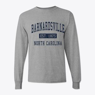 Barnardsville North Carolina Classic Established Classic Long Sleeve T-Shirt