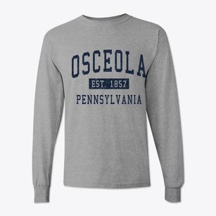 Osceola Pennsylvania Classic Established Classic Long Sleeve T-Shirt