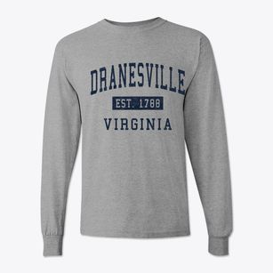 Dranesville Virginia Classic Established Classic Long Sleeve T-Shirt