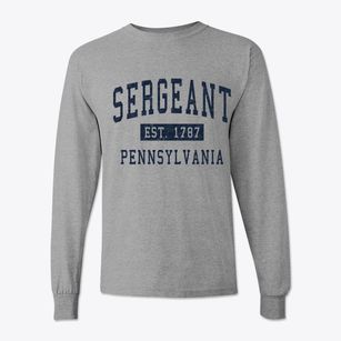Sergeant Pennsylvania Classic Established Classic Long Sleeve T-Shirt