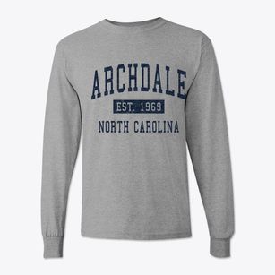 Archdale North Carolina Classic Established Classic Long Sleeve T-Shirt