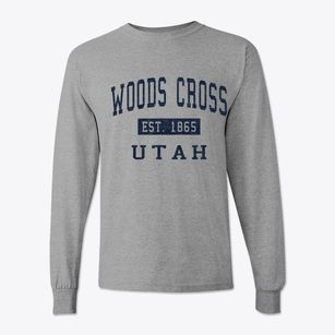 Woods Cross Utah Classic Established Classic Long Sleeve T-Shirt