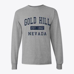 Gold Hill Nevada Classic Established Classic Long Sleeve T-Shirt