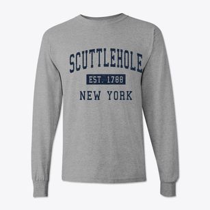 Scuttlehole New York Classic Established Classic Long Sleeve T-Shirt