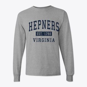 Hepners Virginia Classic Established Classic Long Sleeve T-Shirt