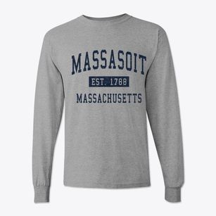 Massasoit Massachusetts Classic Established Classic Long Sleeve T-Shirt