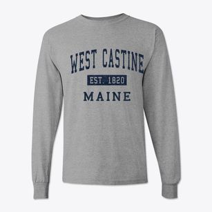 West Castine Maine Classic Established Classic Long Sleeve T-Shirt