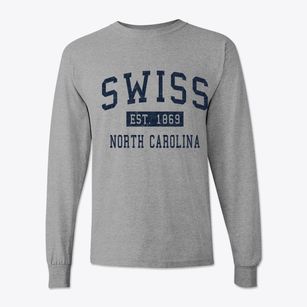 Swiss North Carolina Classic Established Classic Long Sleeve T-Shirt