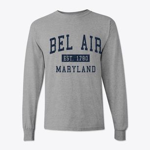 Bel Air Maryland Classic Established Classic Long Sleeve T-Shirt