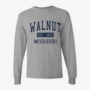 Walnut Missouri Classic Established Classic Long Sleeve T-Shirt