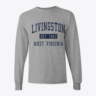Livingston West Virginia Classic Established Classic Long Sleeve T-Shirt