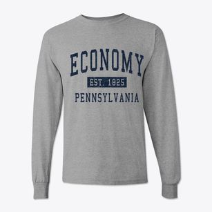 Economy Pennsylvania Classic Established Classic Long Sleeve T-Shirt