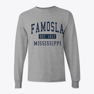 Famosla Mississippi Classic Established Classic Long Sleeve T-Shirt