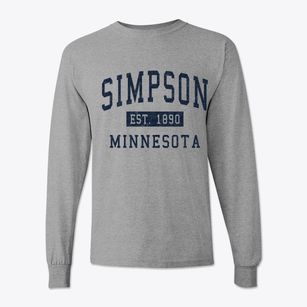Simpson Minnesota Classic Established Classic Long Sleeve T-Shirt