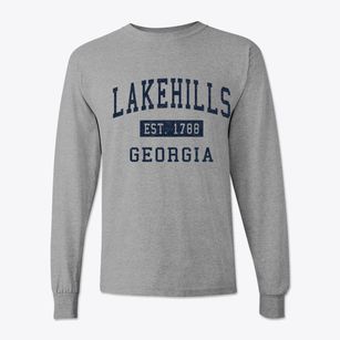 Lakehills Georgia Classic Established Classic Long Sleeve T-Shirt