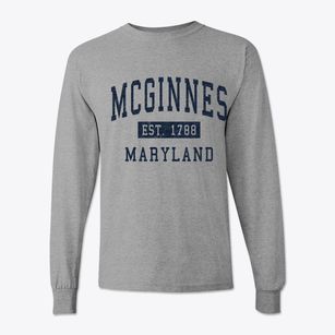 Mcginnes Maryland Classic Established Classic Long Sleeve T-Shirt